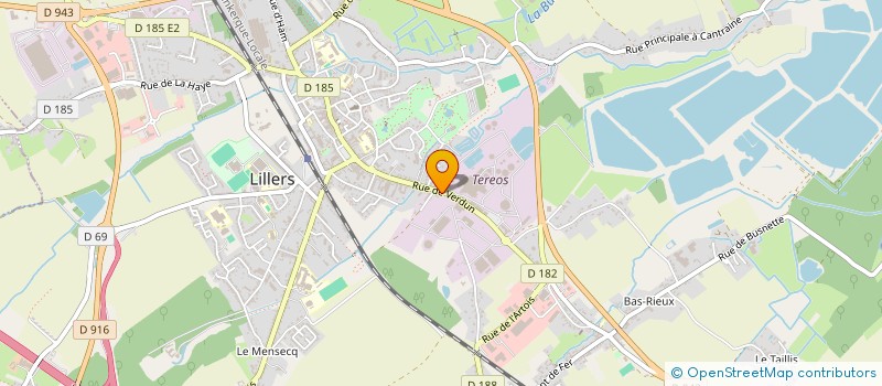 localisation de l'entreprise TENEUR ALAIN  LILLERS