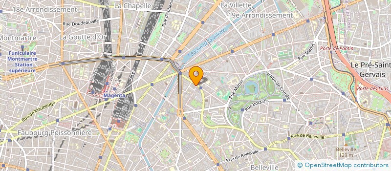 localisation de l'entreprise TENFOURTY TECH  PARIS