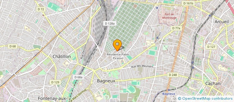 localisation de l'entreprise TENGLAR à BAGNEUX