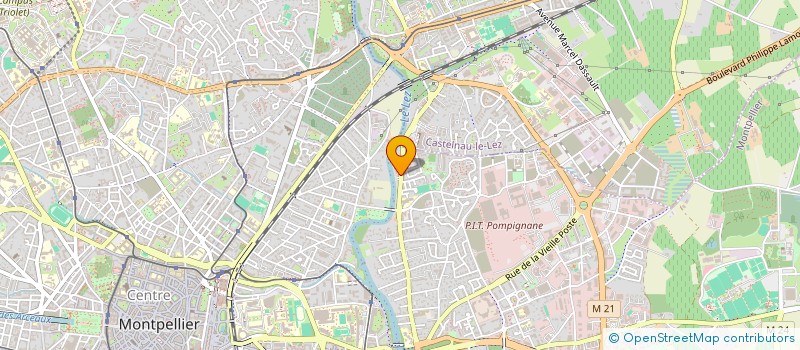 localisation de l'entreprise TENGTEAK à MONTPELLIER