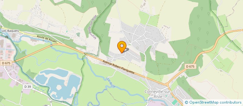 localisation de l'entreprise TENI  CORNEVILLE-SUR-RISLE