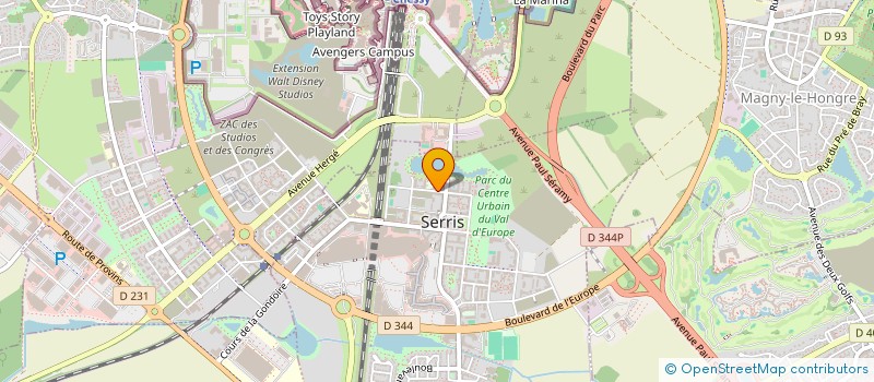 localisation de l'entreprise TENI-ECOBAT  SERRIS