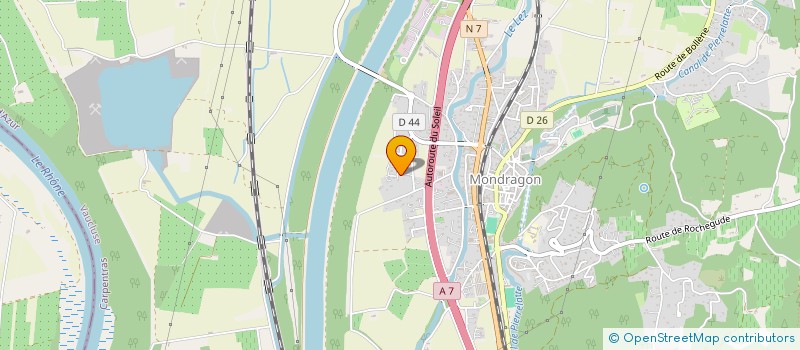 localisation de l'entreprise TENIA IMMOBILIER  MONDRAGON