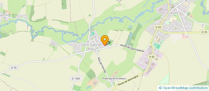 localisation de l'entreprise TENIK  CREPON