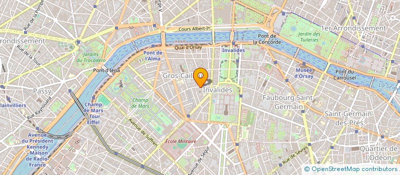 localisation de l'entreprise TENILOR  PARIS