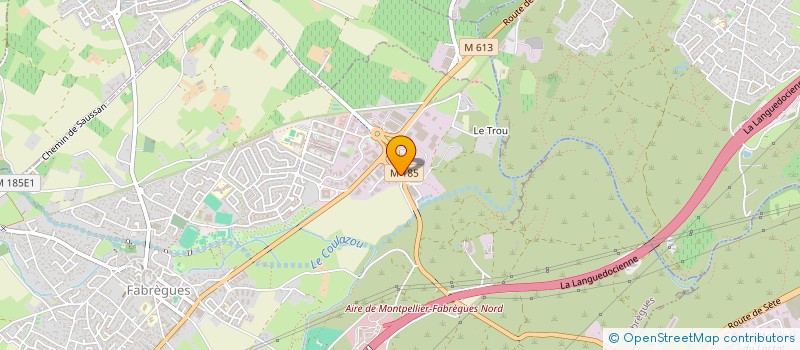 localisation de l'entreprise TENKAN  FABREGUES