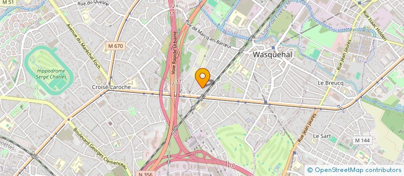 localisation de l'entreprise TENKAN8 à WASQUEHAL
