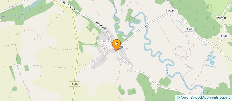 localisation de l'entreprise TENKARA FRANCE (TKF)  SAVIGNY-SUR-AISNE