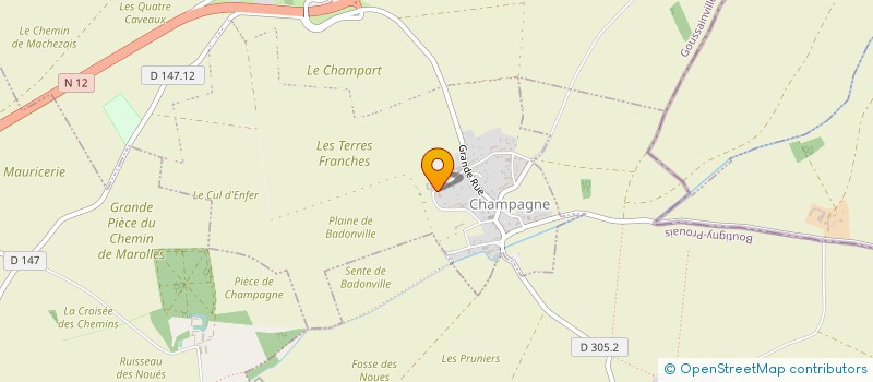 localisation de l'entreprise TENKIT à GOUSSAINVILLE