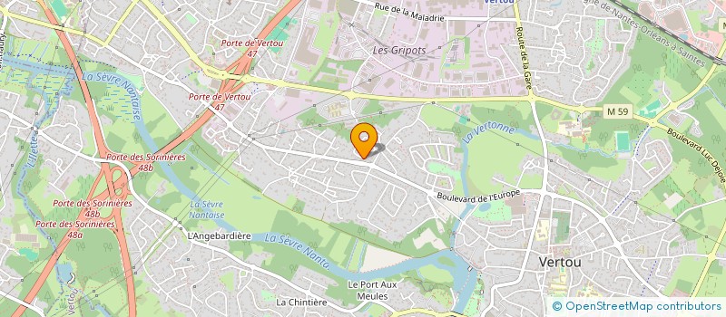 localisation de l'entreprise TENKO HOLDING  VERTOU