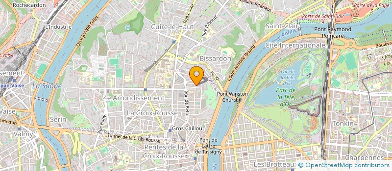 localisation de l'entreprise TENKO'TREMENT à LYON