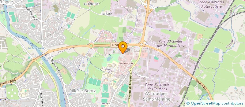 localisation de l'entreprise TENNAXIA  CHANGE