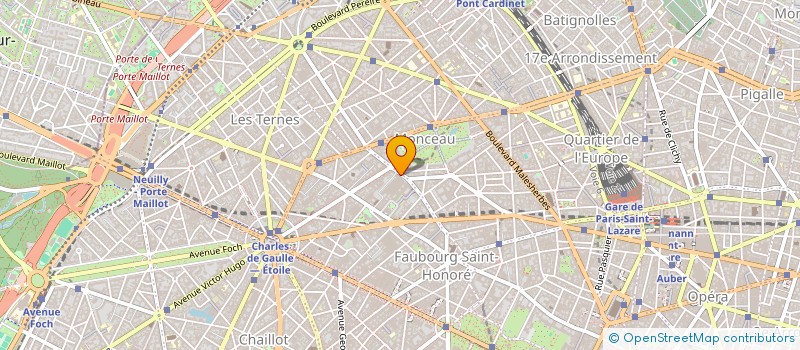 localisation de l'entreprise TENNIS à PARIS