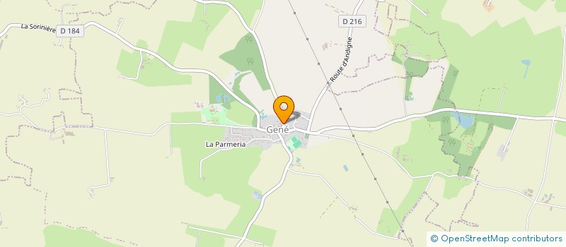 localisation de l'entreprise TENNIS CLUB à CHAMBELLAY