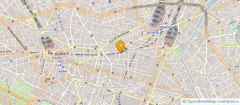 localisation de l'entreprise TENNIS CLUB à PARIS