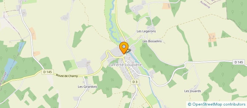 localisation de l'entreprise TENNIS CLUB AILLANT SPORTS  MONTHOLON