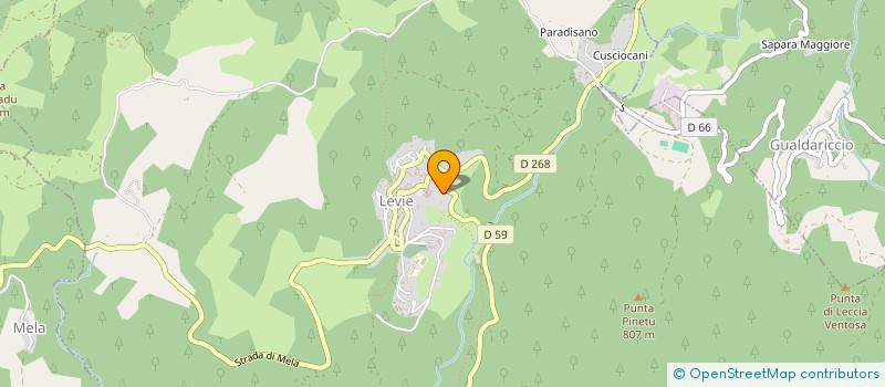 localisation de l'entreprise TENNIS CLUB ALTA ROCCA  SAN-GAVINO-DI-CARBINI