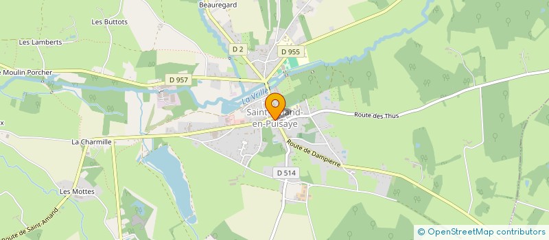 localisation de l'entreprise TENNIS CLUB AMANDINOIS à SAINT-AMAND-EN-PUISAYE