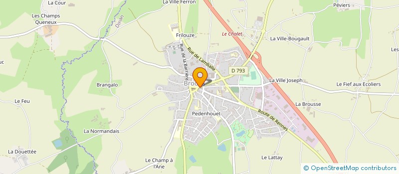 localisation de l'entreprise TENNIS CLUB BROONNAIS à BROONS
