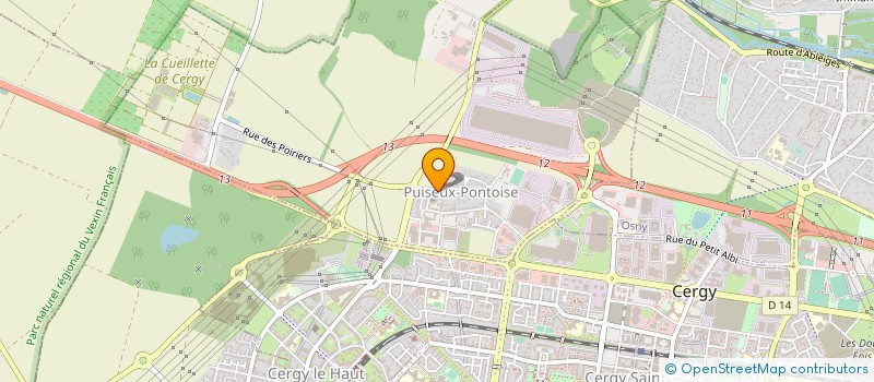 localisation de l'entreprise TENNIS CLUB BUXERIEN  BOISSY L'AILLERIE