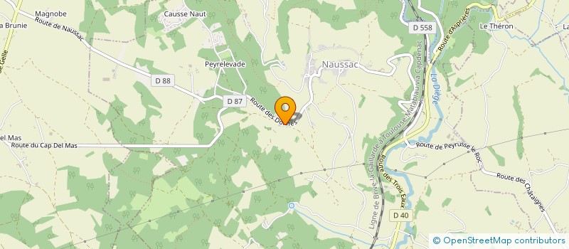 localisation de l'entreprise TENNIS CLUB CAPDENACOIS  CAPDENAC-GARE