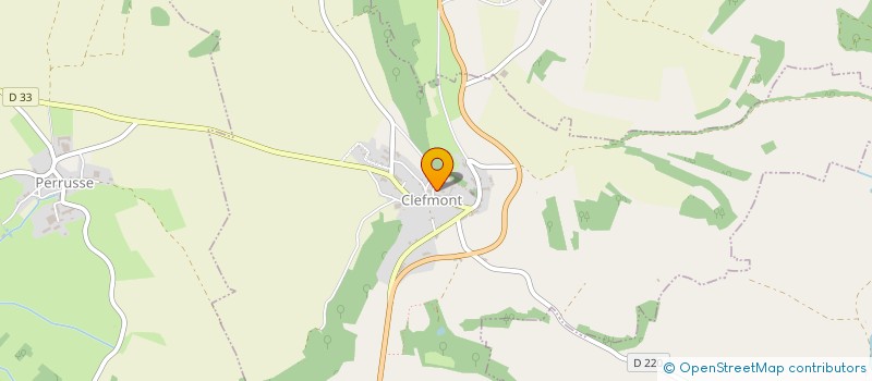 localisation de l'entreprise TENNIS CLUB CLEFMONTAIS à CLEFMONT