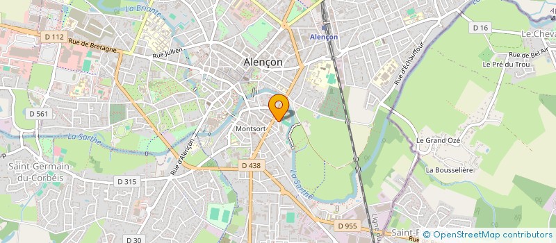localisation de l'entreprise TENNIS CLUB D ALENCON à ALENCON