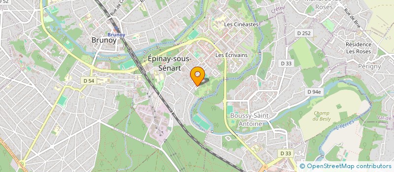localisation de l'entreprise TENNIS CLUB D'EPINAY SOUS SENART à EPINAY-SOUS-SENART