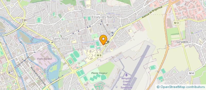 localisation de l'entreprise TENNIS CLUB D ESSEY LES NANCY  ESSEY-LES-NANCY