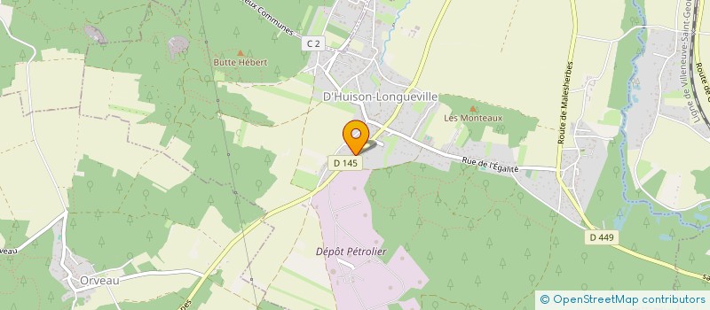 localisation de l'entreprise TENNIS CLUB D'HUISON LONGUEVILLE à D'HUISON LONGUEVILLE