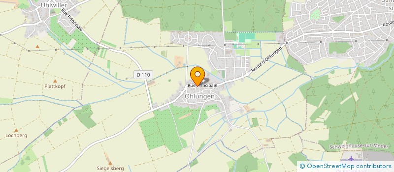 localisation de l'entreprise TENNIS CLUB D OHLUNGEN  OHLUNGEN