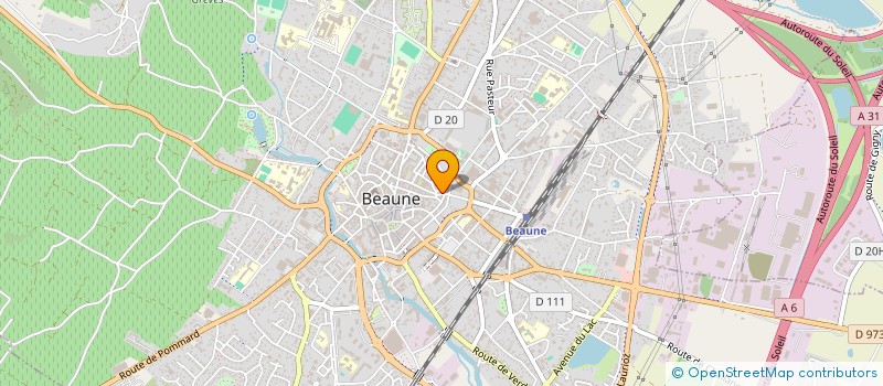 localisation de l'entreprise TENNIS CLUB DE BEAUNE à VIGNOLES