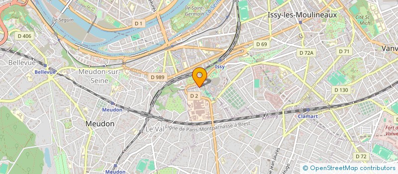 localisation de l'entreprise TENNIS CLUB DE BEAUVOIR à ISSY-LES-MOULINEAUX