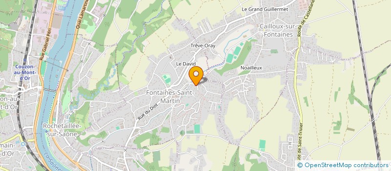 localisation de l'entreprise TENNIS CLUB DE CAILLOUX SUR FONTAINES  CAILLOUX-SUR-FONTAINES