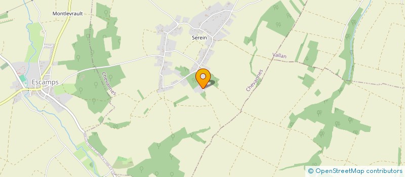 localisation de l'entreprise TENNIS CLUB DE CHEVANNES  CHEVANNES