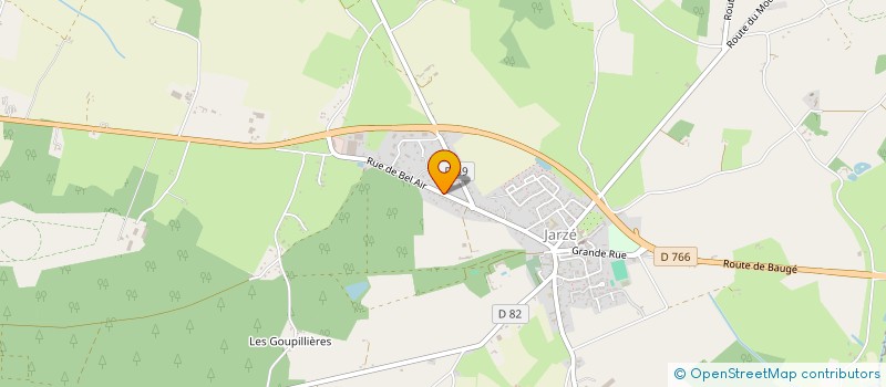 localisation de l'entreprise TENNIS CLUB DE CORNE à LOIRE-AUTHION
