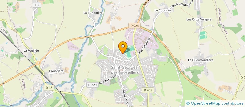 localisation de l'entreprise TENNIS CLUB DE FLERS à FLERS