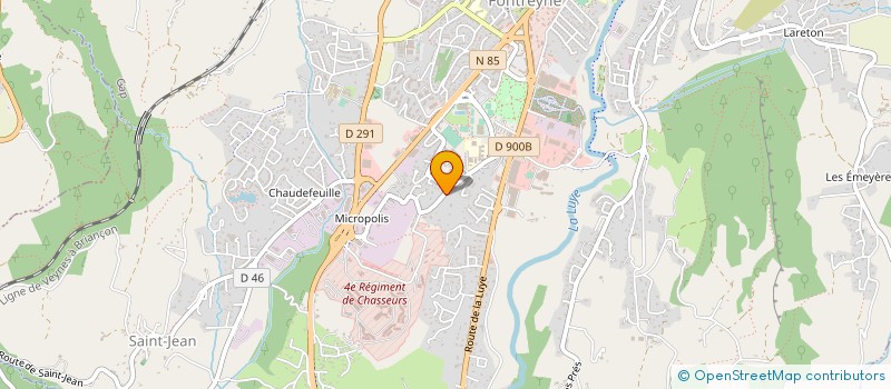 localisation de l'entreprise TENNIS CLUB DE GAP à GAP