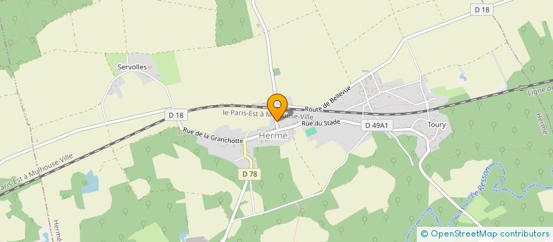 localisation de l'entreprise TENNIS CLUB DE GOUAIX  GOUAIX