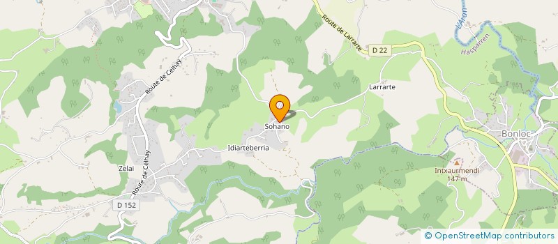localisation de l'entreprise TENNIS CLUB DE HASPARREN à HASPARREN