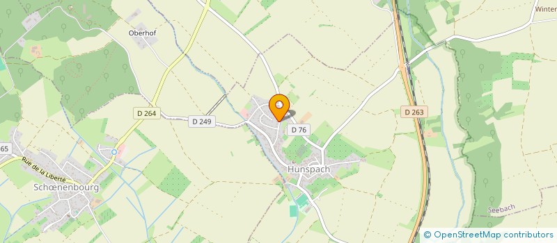 localisation de l'entreprise TENNIS CLUB DE HUNSPACH  HUNSPACH