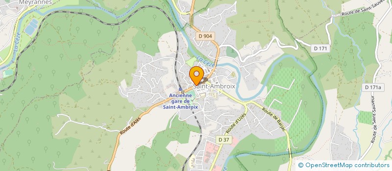 localisation de l'entreprise TENNIS CLUB DE LA TOUR  SAINT-AMBROIX