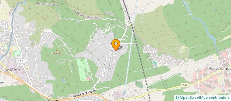 localisation de l'entreprise TENNIS CLUB DE LA VOILERIE à LES PENNES-MIRABEAU