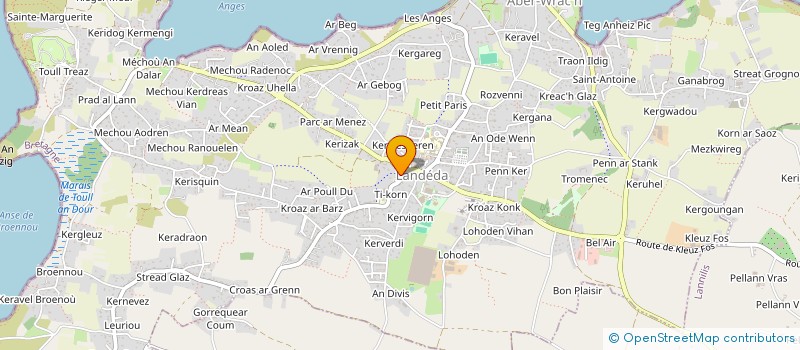 localisation de l'entreprise TENNIS CLUB DE LANDEDA  LANDEDA