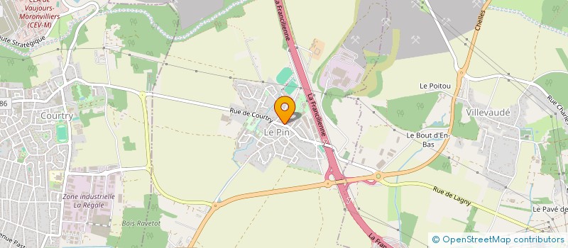 localisation de l'entreprise TENNIS CLUB DE LE PIN à LE PIN