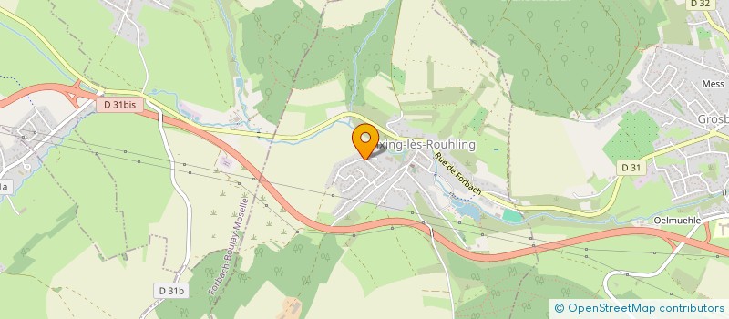 localisation de l'entreprise TENNIS-CLUB DE LIXING-LES-ROUHLING  LIXING-LES-ROUHLING