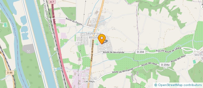 localisation de l'entreprise TENNIS CLUB DE LORIOL  LORIOL-SUR-DROME