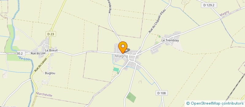 localisation de l'entreprise TENNIS CLUB DE MAGNY à MAGNY