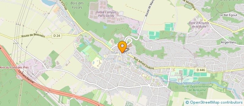 localisation de l'entreprise TENNIS CLUB DE MARCOUSSIS  MARCOUSSIS