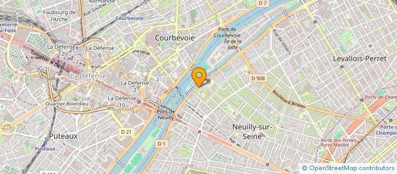 localisation de l'entreprise TENNIS CLUB DE NEUILLY à NEUILLY-SUR-SEINE